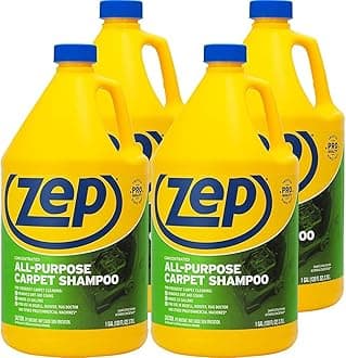 All-Purpose Carpet Shampoo Concentrate 128 ounce ZUCEC128 (Case of 4)