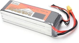 14.8V 4500mAh 4S 60C Lipo Battery Pack with XT60 Plug RC Battery for RC Car Boat Helicopter Drone