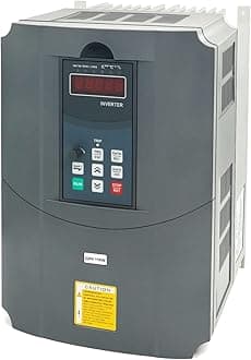 Variable Frequency Drive VFD Vector Single to 3 Phase Converter, for Motor Speed Control,220VAC Input/Output (GT Series 11KW-15HP Model)