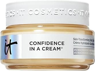 - Confidence in a Cream - Face Moisturizer, Hydrating & Anti Aging, Visibly Reduces Fine Lines & Wrinkles, 48H Hydration, Repairs Skin Barrier, Squalane, Ceramides, For All Skin Types