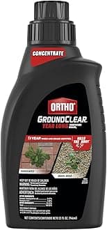 Ortho GroundClear Year Long Vegetation Killer2 Concentrate - Weed Killer Concentrate, Kills and Prevents Weeds Up to 1 Year, 32 fl. oz.