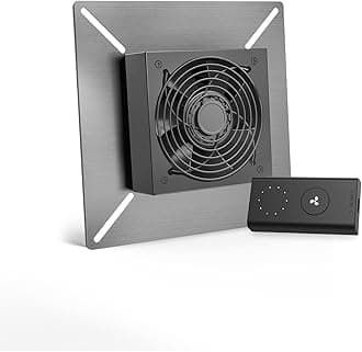 AC Infinity AIRTITAN S3, Ventilation Fan 6" with Speed Controller, IP-55 Rated for Crawl Space, Basement, Garage, Attic, Shed, Hydroponics, Grow Tents