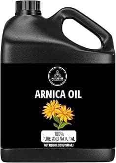 Naturevibe Botanicals Arnica Oil 32 Ounces | 100% Pure and Natural | Great for Skin Care and Hair Care