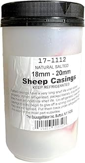 Natural Sheep Casings - The Sausage Maker (18-20mm)