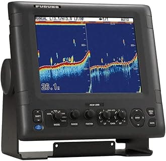 Furuno FCV295 Color LCD 1/2/3KW Transmitter 28-200Khz Operating Frequency Fish Finder, 10.4"