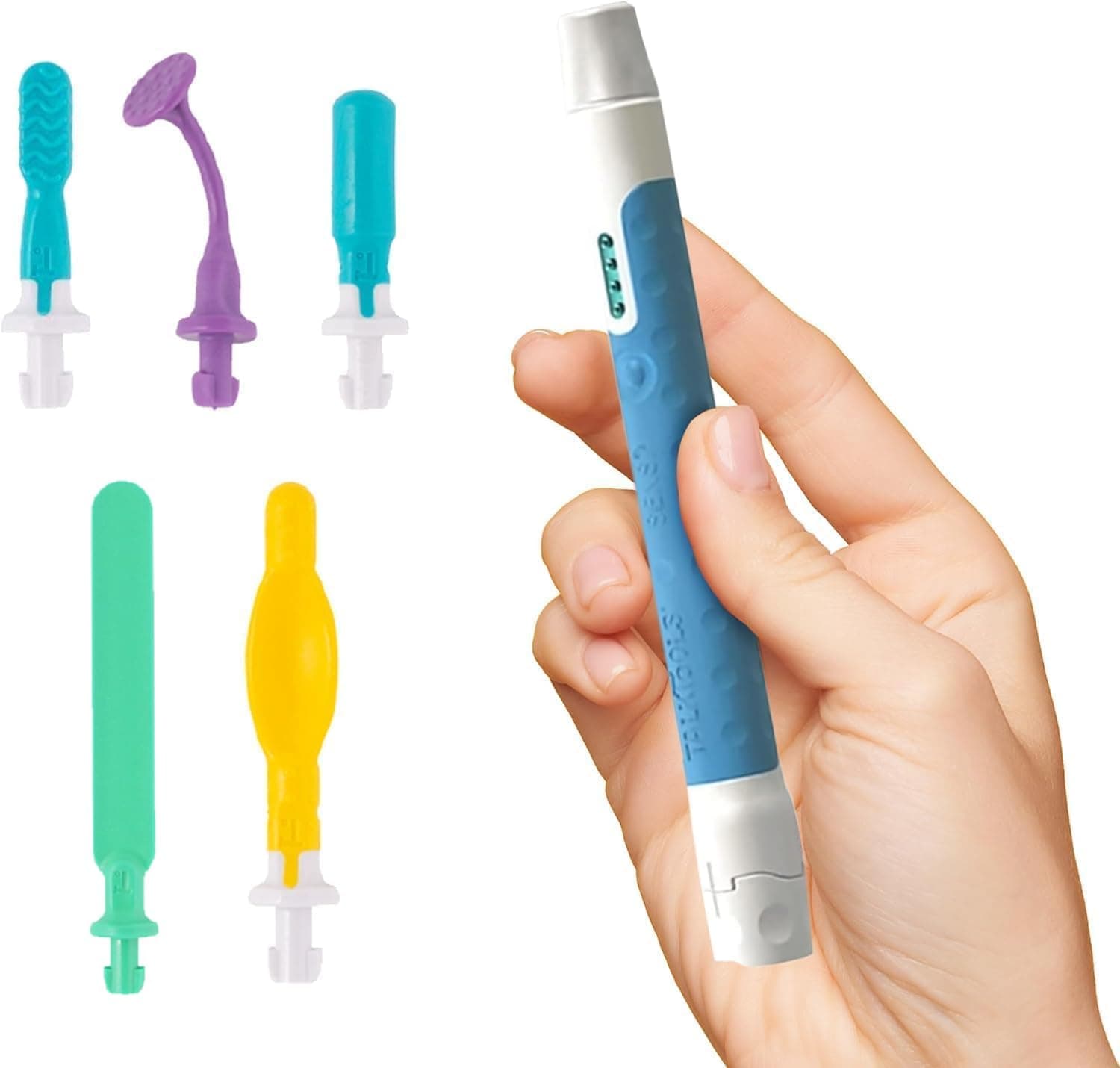 TalkTools Sensi Ocean: 5 TIP KIT - Depressor Green Tip Kit