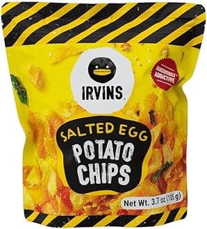 Salted Egg Potato Chips, 3.7 Ounce (Pack of 1)