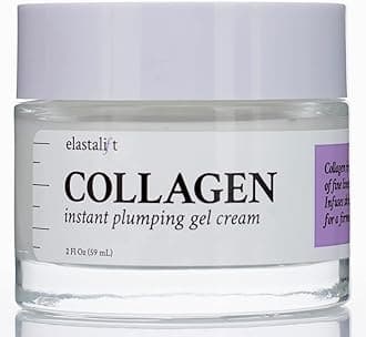 ElastaliftCollagen Cream Anti Aging Plumping Lotion For Face | Concentrated Facial Collagen Lotion Skin Care Moisturizer Gel Helps Firm + Smooth Wrinkles & Fine Lines, Collagen Face Cream, 2 Fl Oz