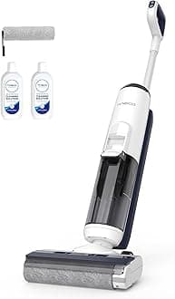 Tineco iFLOOR 5 Breeze One-Step Cordless Wet Dry Vacuum Cleaner & Mop, 10000Pa Suction Power with Dual Tank System, Suitable for all Hard Floors, Tiles & Wood
