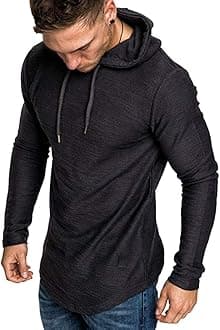 - Lexiart Mens Fashion Athletic Hoodies Sport Sweatshirt Solid Color Fleece Pullover