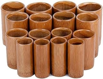 Tong Gu Bamboo Wooden Cupping Full Body Massager Chinese Vacuum Suction Cups Retro (XL)