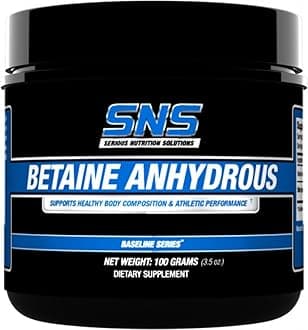 Betaine Anhydrous Dietary Supplement, 100 Gram
