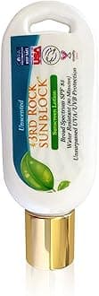 3rd Rock Essentials | Travel Size Sunblock® SunScreen Lotion SPF 35+ | Travel Sized All Natural Organic Zinc Unscented Sunscreen for Sun Protection | All Natural Personal Care (1.7 oz | Single)