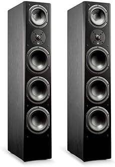 Prime Pinnacle Floorstanding Speakers - Pair (Black Ash)