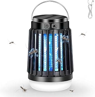 (Amazon.co.jp Limited) Sudsty Electric Insect Killer, Insect Killer Light, UV Light Source, Suction Type, Type-C Rechargeable, 2,200 mAh, Large Capacity, Chemical-free, Fluorescence Lamp, Waterproof