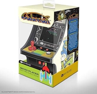 My Arcade 6in Collectible Retro Galaxian Micro Player Portable Cab Game