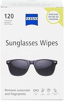 Pre Moistened Sunglasses Cleaning Wipes 120 Count