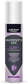 Ultra Extra Strength Feminine Deodorant Spray, 2-Ounce Cans (Pack of 6)