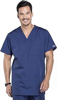 CHEROKEEMen's Originals Unisex V-Neck Scrubs Shirt Medical