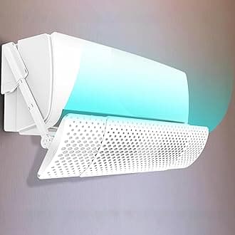 Seemo AC Deflector, Air Conditioner Deflector, 74-105cm Adjustable, Bamboo Charcoal Lining, Absorb Odors,for Wall-Mounted Air Conditioner, Wind Direction Baffle, Anti-Direct Blowing