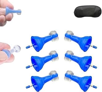 Innovative Inflatable Earplugs, Upgraded Self-Adaptive Liquid Earplug, Ultra-Comfy Reusable Noise-Reducing Earplugs for Sleep Swimming Travel Airplanes Noise (3)