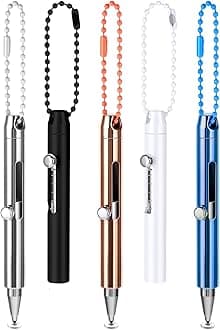 Mabor Stylus for Touch Screens, 5Pcs Mini Stylus Pen with Keychain Portable Precision Capacitive Stylus for Cell Phone Tablets Universal Touch Pen for Touchscreen Laptops
