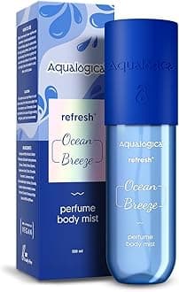 Refresh+ Ocean Breeze Perfume Body Mist for Women | Refreshing Aquatic Fragrance | Hydrating & Non-Irritating | Double Duty Mist For Hair & Body | Skin Friendly | 150 Ml