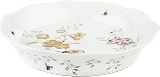 Butterfly Meadow Pie Dish, 1.60 LB, Multi