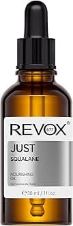 REVOX B77 JUST Squalane Oil with Hyaluronic Acid Serum for Face | Lightweight Serum | Improve Skin Elasticity | Radiance | Hydrating | Face Moisturizer | Oil Control | For All Kinds of Skin | Acne Treatment 30ml/ 1fl.oz.