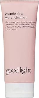 Cosmic Dew Water Cleanser. Celestial Gel-to-Foam Face Wash Cleanser. Made with Glycerin and Hyaluronic Acid. Hydrating, Sensitive Skin Safe Korean Skin Care. (3.38 fl oz)