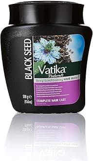 Dabur Vatika Multivitamin Enriched Black Seed Complete Care Hair Mask 500g | With black seed, soybean & henna | Blended with essential multivitamins (Pack of 1) (Package may vary)