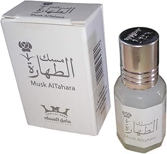 Women Musk Al tahara Pure Saudi Altahara Body White 5 ml Alcohol Free (1 Bottle = 5 ml)