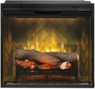 Revillusion® 24" Built-in Firebox (Model: RBF24DLX), 5118 BTU, 120 Volt, 1500 Watt, Black