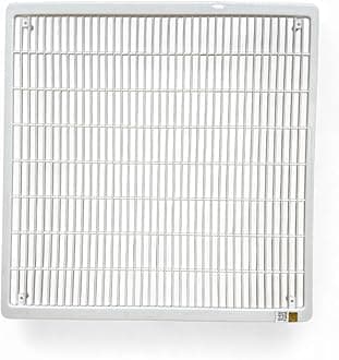 A/C Outdoor Grill Jali Plastic for 1.5 TON Size (18x18 INCH), Off-White