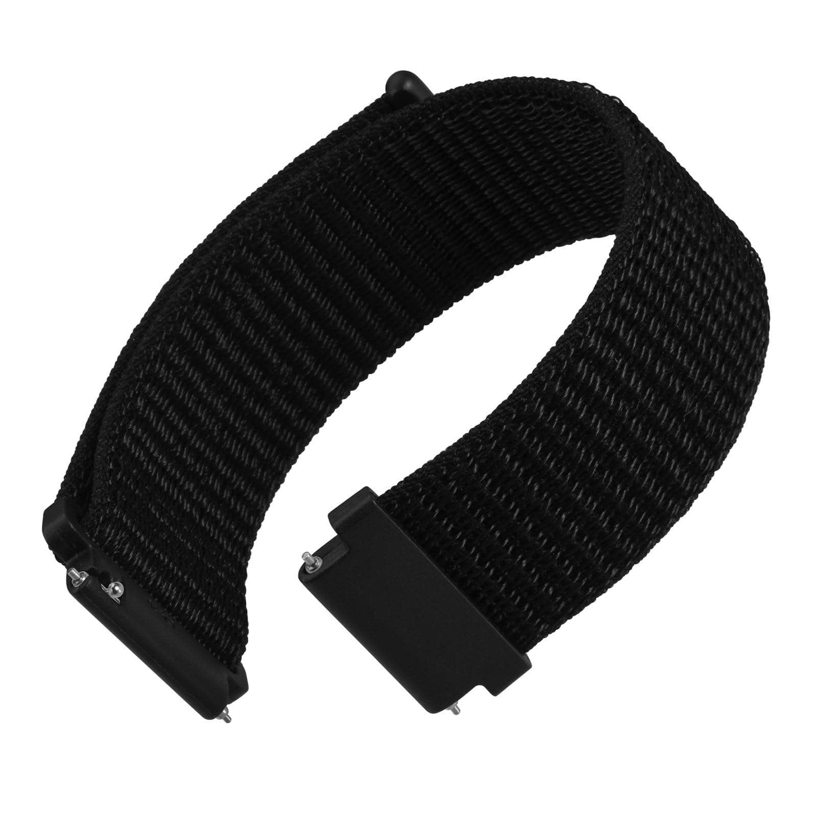 Adjustable Nylon Sport Watch Straps with Hook and Loop Fastener, Quick Release Watch Bands for Men and Women, Band Width 18mm 20mm 22mm