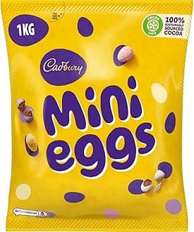 Mini Eggs Milk Chocolate with Crisp Shell Candy, Easter Bag (35.27 Oz)