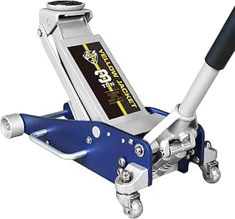 Floor Jack 3 Ton Hydraulic Low Profile Aluminum and Steel Racing Car Jack with Fast Lifting Dual Pump for SUV,Truck, MVP,6600 lbs Capacity