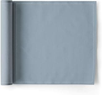 Basics Cotton Dinner Napkin, Foggy Blue, 12 Units per roll