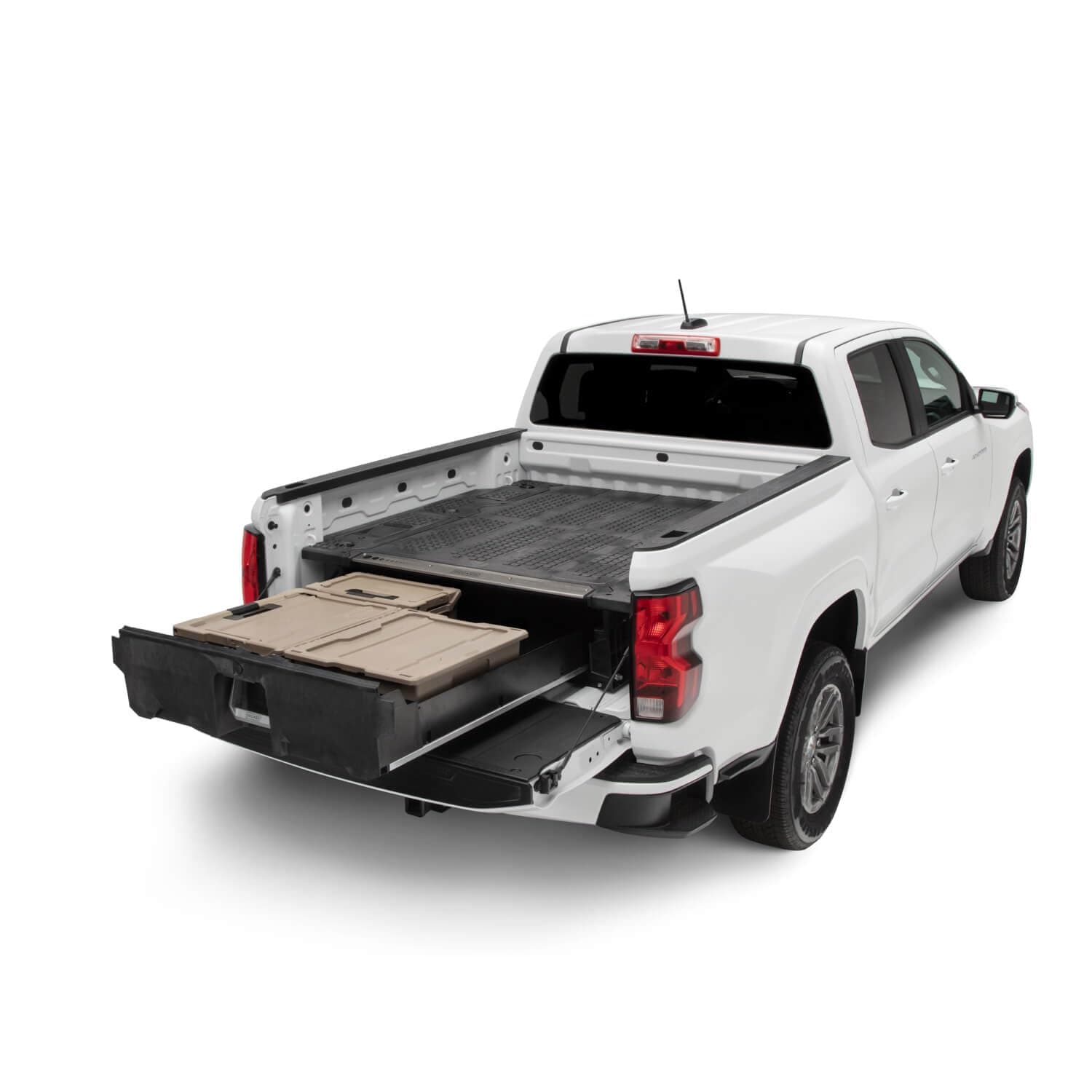DECKED Truck Bed Storage System Includes System Accessories | Compatible with GMC Canyon & Chevrolet Colorado (2015-2022) 5'2"