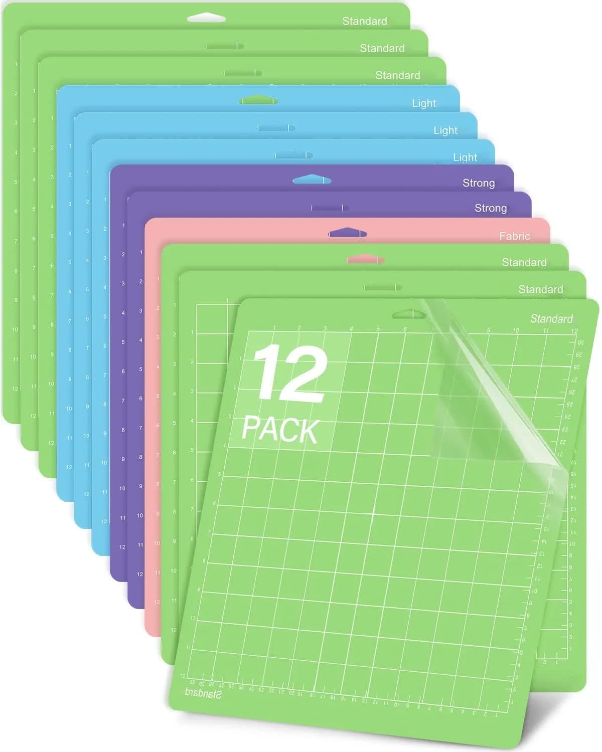 12x12 variety mat 12 pack