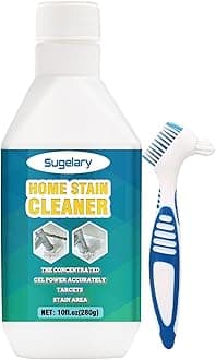 Sugelary Household Washing Machine Cleaner, Home Remover Gel for Refrigerator Strips, Grout Cleaner Best for Home Sink, Kitchen, Showers(10 Fl. oz)