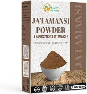 100% Natural Jatamansi Powder 5.3 oz | 150 Grams | Spikenard Root (Rhizome) | Nardostachys Jatamansi | Ayurvedic Stress Relief Formulation | Hair Growth