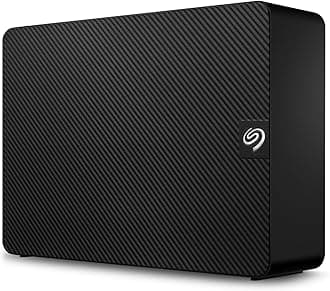 Seagate Expansion 28TB External Hard Drive HDD - USB 3.0, with Rescue Data Recovery Services (STKP28000400)