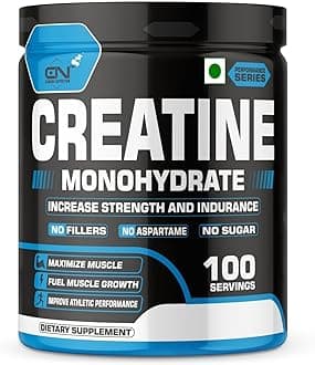 Canada Nutrition Creatine Monohydrate, Strength, 100% Pure Creatine, Lean Muscle Building, Supports Muscle Growth powder, Athletic Performance, Recovery [100 Serving, Orange]