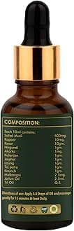 PRANAVI AYURVEDA Massage Oil for Men | Natural Strength and Stamina Booster | Quality Ingredietnts Used | No Side Effects (Pack of 1 Bottle, 30ml) (30 ml)