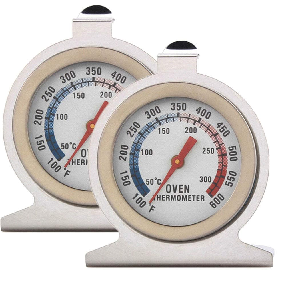 2Pcs Dial Oven Thermometer