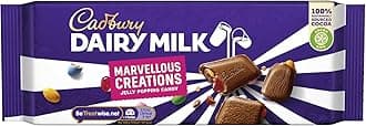 Cadbury Dairy Milk Marvellous Smashables Jelly Popping Candy, Filled Fun Jelly & Popping Candy Pieces, 160 g (Pack of 1)