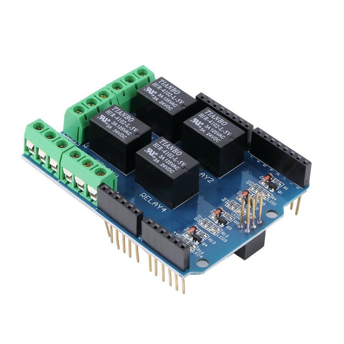 5V 4 Channel Relay Shield for UNO R3