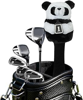 Scott Edward Animal Zoo Golf Driver Wood Covers, Fit Drivers and Fairway, Lovely Dogs, Funny and Functional