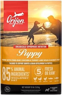 Grain Free High Protein Dry Dog Food Puppy Recipe 13lb Bag